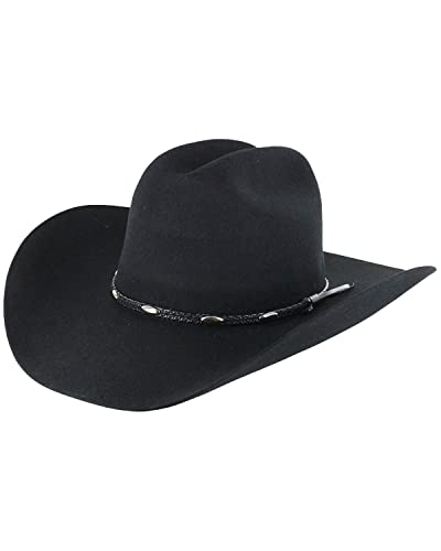 Cody James Unisex Casino 3X Felt Cowboy Hat - J37881745 7 3/8 Black