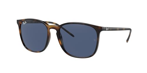 Ray-Ban 0RB4387710/8056 0Rb4387 Havana Dark Blue Lens