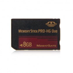 8GB Memory Stick Pro-HG Duo for Music/Phote/Video/Game Devices