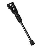 Fácil de instalar: la mayoría del eje de la bicicleta para niños es de 9 mm, el orificio redondo de cada soporte lateral de bicicleta para niños es fácil y conveniente de instalar, solo instale el soporte en el eje y luego apriete la tuerca de seguridad