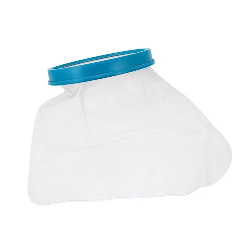 1pc Waterproof Case Foot Shower Leg Cast Sock Foot Shower Broken Foot Covers Cast Cover Leg Cast Cover Adults Foot Cast Cover Bandage Blue HAPINARY