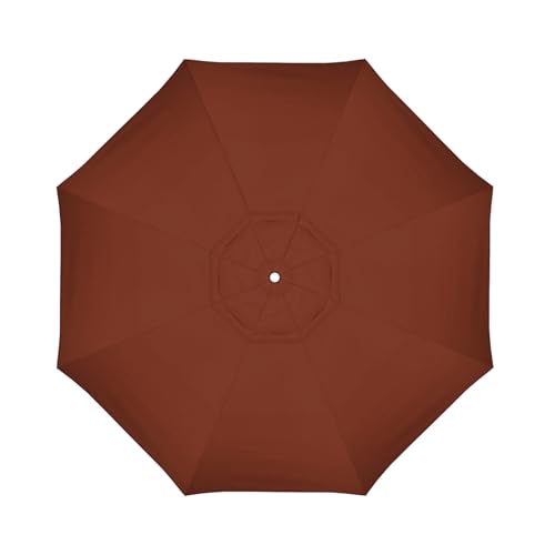 California Umbrella Replacement Canopy Cover in Sunbrella Henna Umbrella, 11' Round