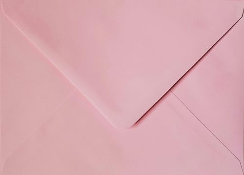 Enveloppes rose clair 133x184 mm par lot de 100 pièces pour carterie