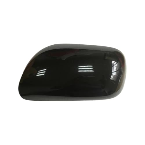 Coque rétroviseur de rechange plastique noir pour Toyota Vitz gauche