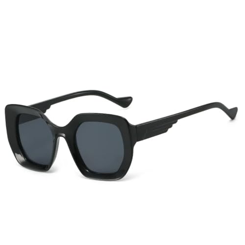 Lunettes de soleil anti-éblouissement rétro écaille de tortue à verres dégradés