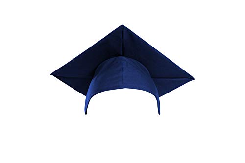 Matte Graduation Caps (Navy Blue)