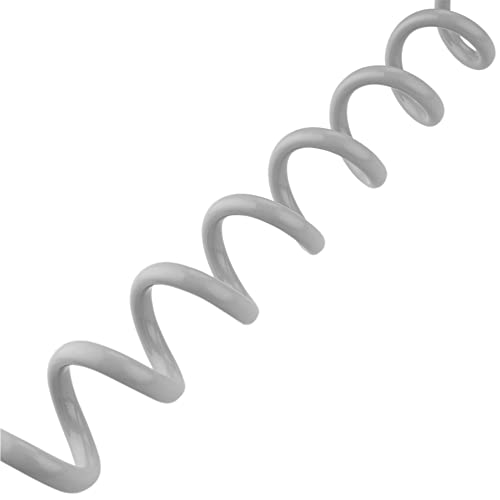 Manguera de ducha de PVC gris con acabado premium para accesorios de baño 5