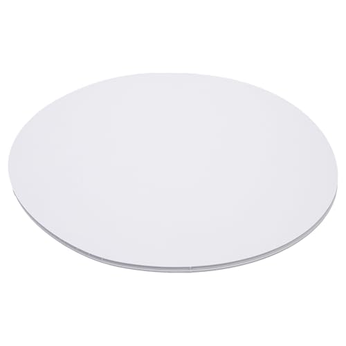 Papier cartonné rond blanc pour ateliers créatifs et après-midis peinture en famille