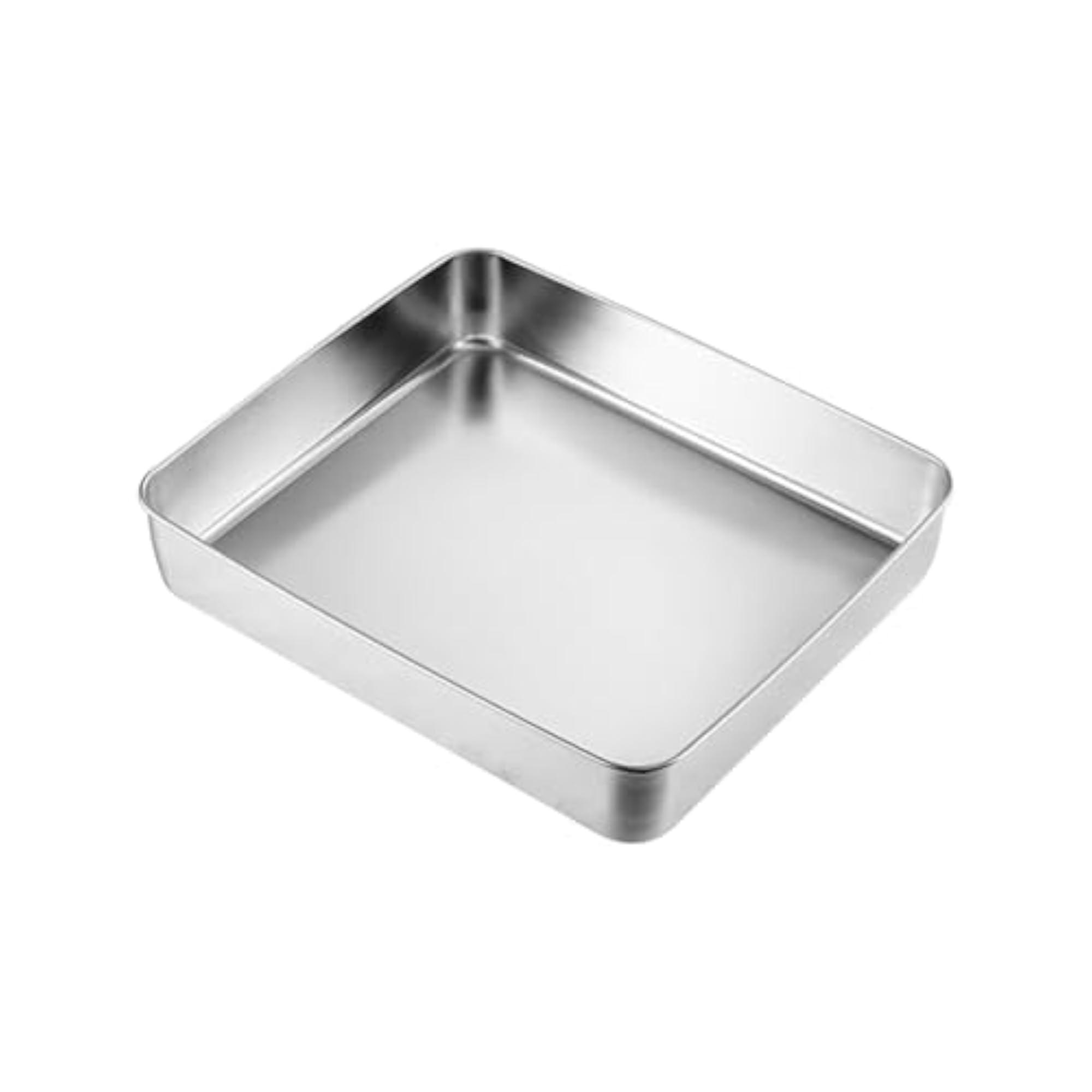 Flat Bottom Lasagna Pan for Baking Bread, Easy to Clean, 33x29x6cm