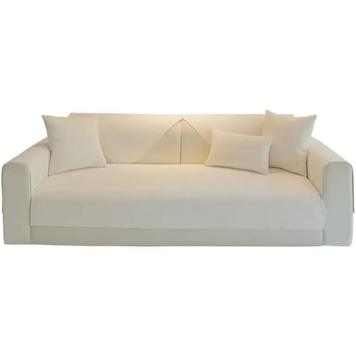Coussin de canapé en chenille chic et housse moderne antidérapante - 3