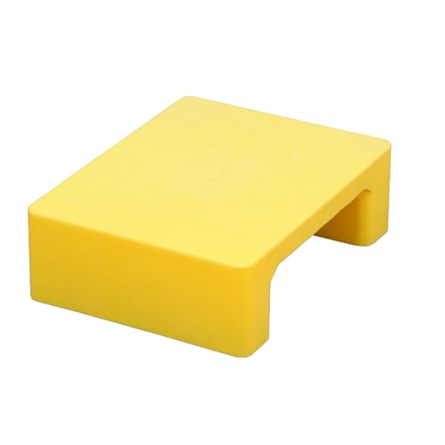 Palettes plastique jaune empilables pour organiser votre cave ou votre atelier