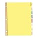 Binder Divider, PANDRI 120 Pack Binder Index Dividers with 8 Insertable Multicolor Big Tabs, Letter Size Paper Binder Divider for School Office Home Business