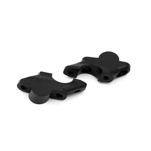 Rehausseur guidon moto pour Tiger Sport 660 2022-2023 - Pontets de rehausse noirs