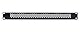 Inter-Tech IPC 19 Zoll Lochblende 1HE, 45x482x11mm, RAL 9005