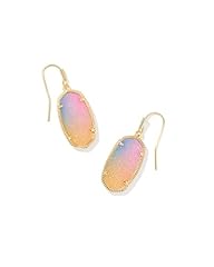 GOLD - PINK WATERCOLOR DRUSY