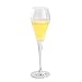 Restaurantware Bev Tek 7 Ounce Champagne Flutes, 6 Heavy-Duty Sparkling Champagne Flutes - Dishwashable, Shatterproof, Clear Polycarbonate Mimosa Glasses, For All Kinds Of Beverages