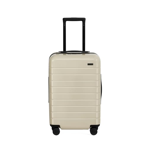 Away Carry-On Luggage, Lightweight Hardside Suitcase with Spinner Wheels, 22 Inch Airline Approved, TSA Lock, Salt White2