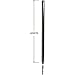 STRYBUC INDUSTRIES 85-30RH4 9/16 in. Dia x 30 in. L Spiral Tube Window Balance with Red Bearing with 2 Rod Pins - pack of 4