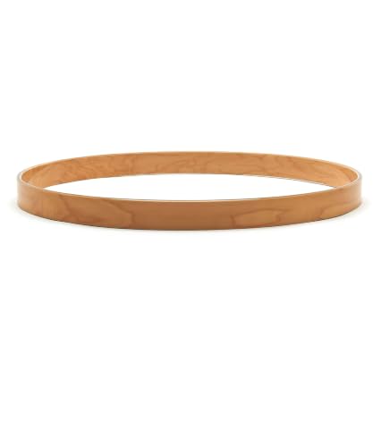 Gibraltar 18' Natural Maple Bass Drum Hoop, 8-Ply Construction with Gloss Lacquer Finish, Fits Bass...