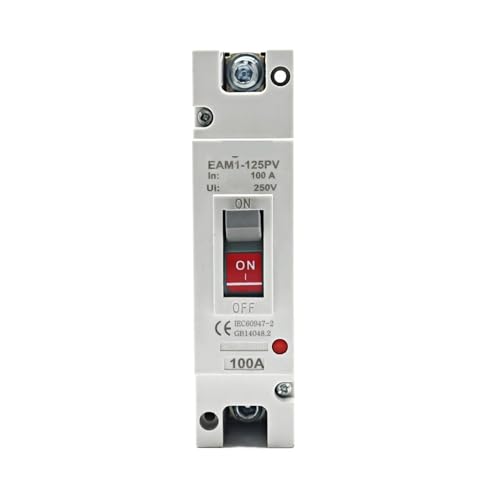 Disjoncteur boîtier moulé photovoltaïque 250V DC protecteur de surcharges solaires 160A