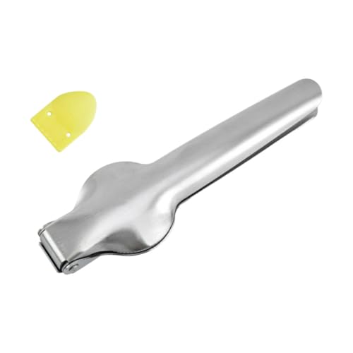 Amosfun 2 Pièces Pince à Châtaigne Ouvre-Noisettes Décortiqueur De Noix Pince en Noyer Coupe-châtaigne Ouvre-châtaignes Décortiqueurs De Noix Pince à Éplucher Acier Inoxydable Silver