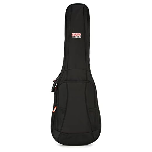 Gator Cases 4G Series Gig Bag For Electric Guitars With Adjustable Backpack Straps; Fits Most Stratocaster and Telecaster Style Guitars (GB-4G-ELECTRIC)