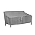 OutdoorLines Outdoor Waterproof Patio 3-Seater Couch Cover - UV Resistant Patio Sofa Furniture Covers Weatherproof Heavy Duty Glider Covers for Outdoor Furniture, 88Wx32.5Dx33H Inches, Gray