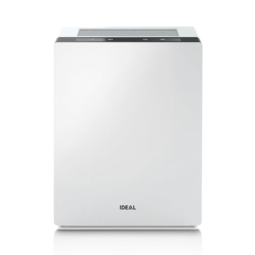 IDEAL - Purificador de aire AP60 PRO hasta 70 m² | Fabricado en Alemania | Filtro HEPA y filtro de carbón activo, CADR 562 m³/h, 99,99% de potencia de filtro (alérgenos, olores, polvo)