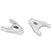 Distributor Clamp,Chrome Billet Aluminum Distributor Clamp Hold Down for Chev SBC BBC SB BB HEI Electronic