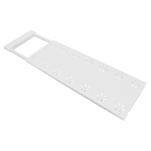 SOESFOUFU Adjustable Closet Tension Shelf Expandable Storage Rack Closet Shelving System