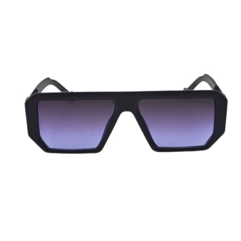 DEXENT UV Protected Clear Square Eyeglasses – Stylish Unisex Eyewear for Men & Women, Lightweight, Anti-Glare Transparent Fashion Frames(Black color)-image-30