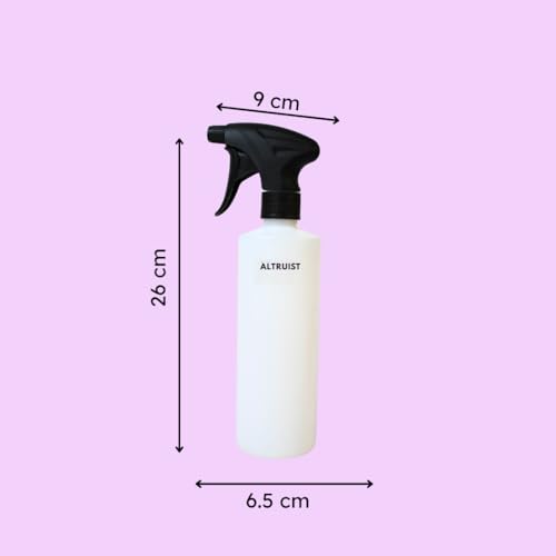 Image of ALTRUIST 500ml Heavy Duty Sprayer | Chemical Resistant Trigger Spray Bottle | Ideal for Pesticides, Plant Nutrients & Gardening | Pack of 2