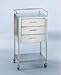 Blickman Health 7857SS Saturn Table FOR With 3Drawers Ea