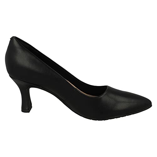 Image of Clarks Women's Kataleyna Gem Pump, Black, 7 UK