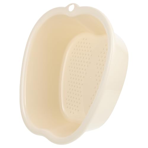 Balde para pies de plástico grueso portátil para spa en casa miniatura 1