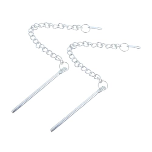 FONDOTIN 2 pièces Accessoires de Parasol Chaîne de Remplacement pour Fixation Sécurisée des Parapluies de Jardin Kit Accessoires pour Patio et Extérieur