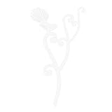 ✽ 金双花件金 - Columpio de jardín infantil con estructura (blanco, talla única)