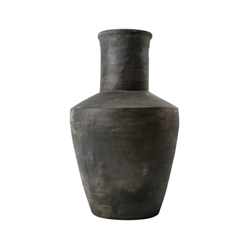 Artissance Am80641206 Earthy Gray Long Neck Pottery, 15 Inch Tall Vase (Décor) #TOP1