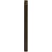 Monte Carlo DR60BS Traditional Downrod Collection in Pwt, Nckl, B/S, Slvr. Finish, 60.00 inches, See image