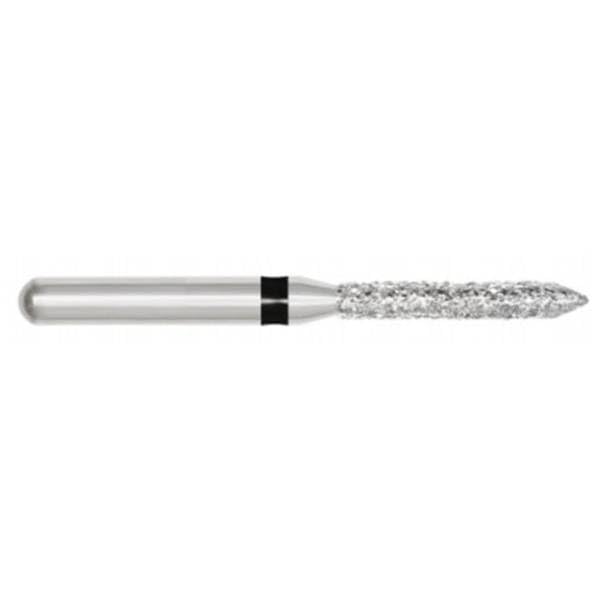 SS White 91380-5 Revelation FG 885-012SC-S Short Shank Beveled Cylinder Super Coarse Grit Diamond Burs 5/Pk