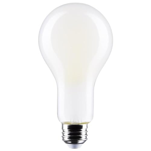 Satco S12452 LED High-Lumen A23 Filament Bulb 200W Replacement White 21 Watts