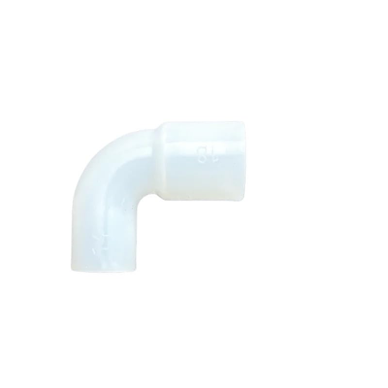 1 codo de silicona suave y duro conector de tubo de diámetro variable, acoplamiento de goma elástico en ángulo recto, tanque de peces riego jardín (codo 10-14, 1 unidad)
