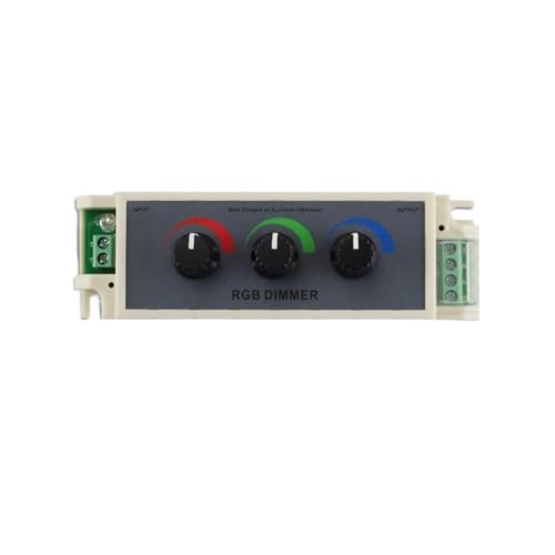 Colorful light strip led dimmer manual knob switch color adjustment 5050 light strip rgb module low voltage controller