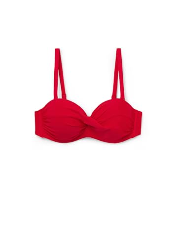 Woman's Lightly Padded Bandeau Swimsuit Top Indonesia