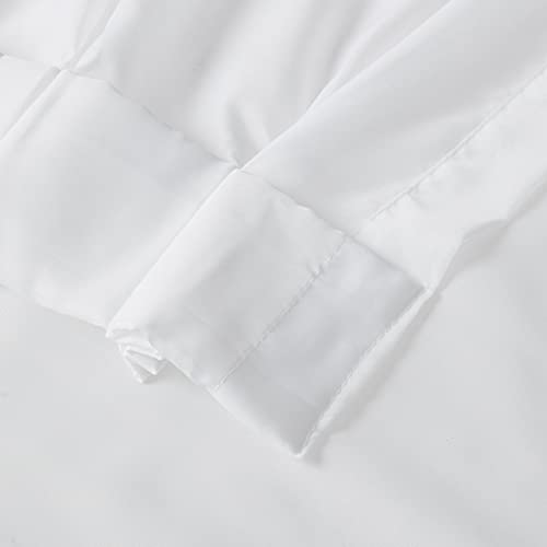 Stylemaster Splendor Pinch Pleated Patio Panel, 96" By 84", White #TOP2