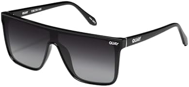 Quay Women&#39;s Nightfall Flat Top Shield Sunglasses