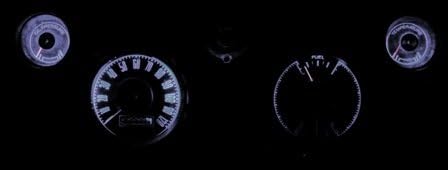 67-68 Mustang LED Dash Guage Kit (White)