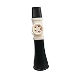 STARTIST kazoo ランヤード楽器 カズー ストラップ付 Mini Kazoo Education トーン 音楽玩具 習得しやすい 音楽愛好 再利用可能 軽量 ポータブル 調整可能 ホイッスル 管楽器 鼻歌 バンド・パーティー伴奏 すべての年齢層のための楽器ギフト (黒 白)