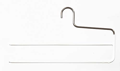 マワ すべり落ちない ハンガー コンチハンガーZ 5本 33×17×0.8cm ホワイト