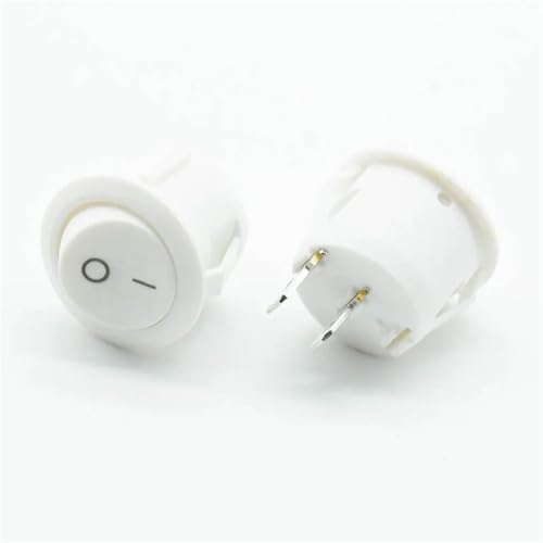 Interruptores redondos de 22mm tipo rockeros pequeños mini 5
